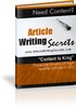 Thumbnail Article Writing Secrets: Generate Dozens Of Articles Thumbnail Article Writing Secrets: Generate Dozens Of Articles