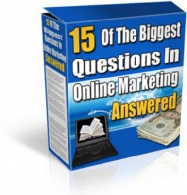 Product picture  15 Of the Biggest Questions in Online Marketing Answered 