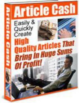 Product picture Article Cash - Easily & Quickly Create High Quality Articles