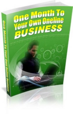 Product picture One Month to Your Own Online Business - Strategies 